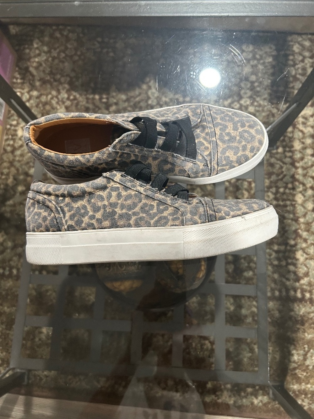 Dolce Vita Leopard Sneakers